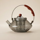 Glass Teapot with Infuser, Loose Leaf Tea Pot with Removable Glass Tea Infuser, Tea Maker for Home and Office