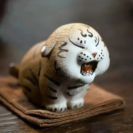 Tiger Tea Pet, Purple Sand Tea Pet Ornament – image 5