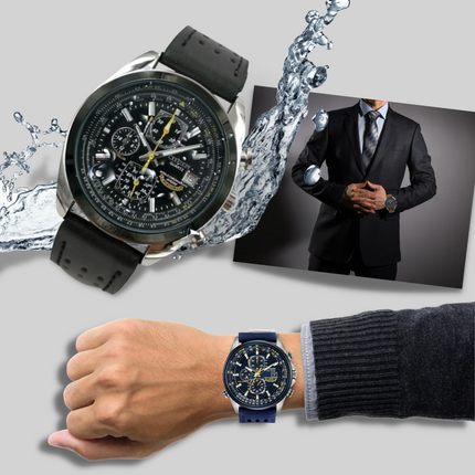 Timeless Elegance | Men's Watch with Water Resistance & Quartz Movement | Stylish Accessory for Everyday Wear 4