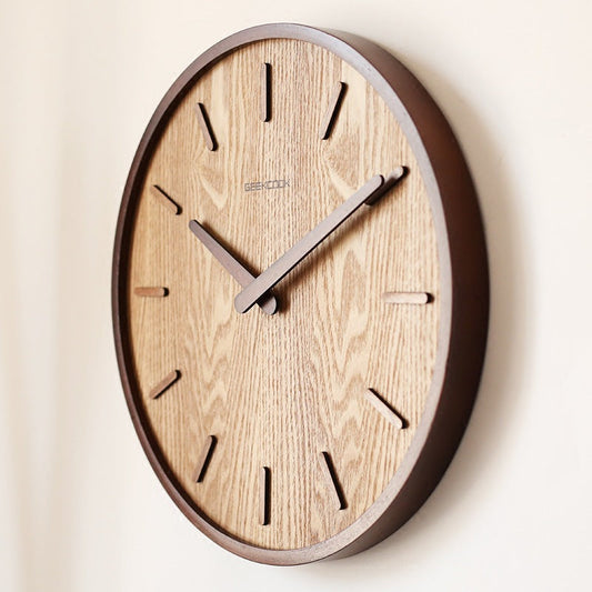 Timeless Elegance | Modern Wall Clock Decor with Silent Quartz Movement | Minimalist Design for Peaceful Living 0