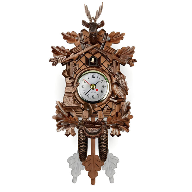 Timeless Vintage Cuckoo Clock for Wall Decor with Handcrafted Details | Unique Piece for Nostalgic Home Aesthetics 0