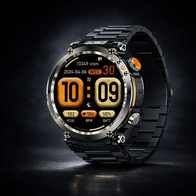 TitanCore Series | Rugged Smartwatch with GPS & Advanced Health Monitoring | Durable Design for Outdoor Adventures 0