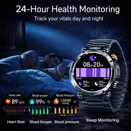 TitanCore Series | Rugged Smartwatch with GPS & Advanced Health Monitoring | Durable Design for Outdoor Adventures 2
