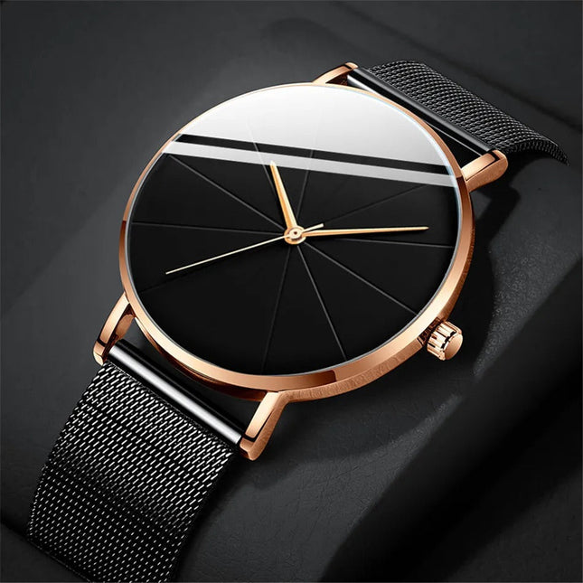 Titan Elegance | Men's Watch with Stainless Steel Build & Timeless Design | Perfect Accessory for Any Occasion 0