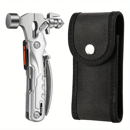 Titan Strike | Tactical Multi-Tool Hammer Kit with 10-in-1 Functionality | Compact Survival Tool for Outdoor Adventures 0