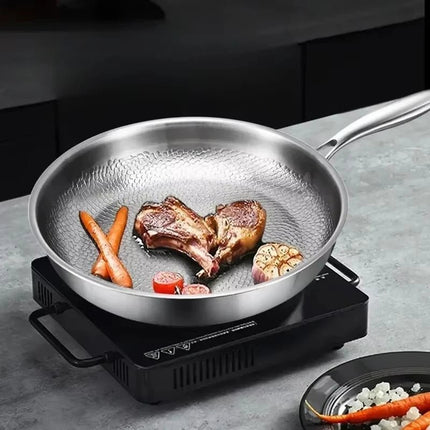 Titanium Hammered | Non-Stick Frying Pan with Superior Heat Distribution | Durable Cookware for Chemical-Free Cooking 1