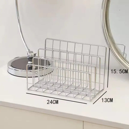 Desk Organizer Metal Wire, Paper Organizer for Office and Kitchen