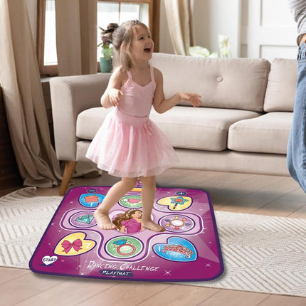 Interactive Dance Mat for Kids, Electronic Dance Game for Indoor and Outdoor Play