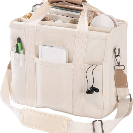 ToteChic | Canvas Tote Bag with Spacious Design & Comfortable Handles for Daily Use 0