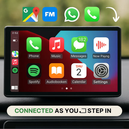 Touchscreen Car Adapter | Wireless CarPlay & Android Auto with HD Display | Universal Compatibility for Enhanced Driving Experience 2