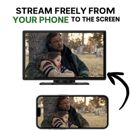 Touchscreen Car Adapter | Wireless CarPlay & Android Auto with HD Display | Universal Compatibility for Enhanced Driving Experience 5