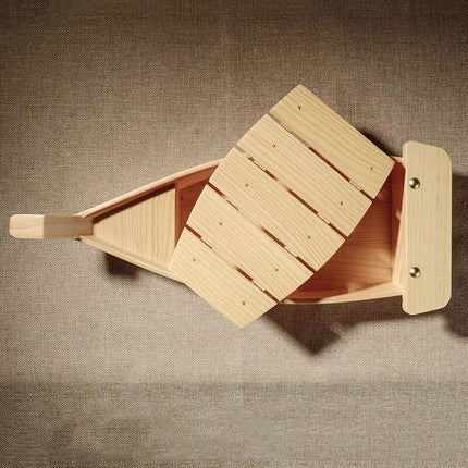Traditional Japanese Wooden Sushi Boat with Eco-Friendly Timber | Available in 3 Sizes for Authentic Dining Experience 6