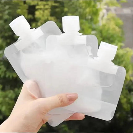 Travel Pouches for Toiletries, 10 Pack Refillable Squeeze Pouch for Shampoo and Lotion – image 4