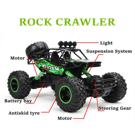 TrailBlaze X1 | 4WD Remote Control Monster Truck with Shock Absorbing Suspension | Off-Road Adventure for Kids and Adults 5