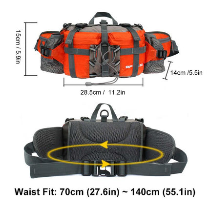 TrailBlazer | Hip Bag for Hiking with Adjustable Belt & Waterproof Design for Ultimate Convenience 3