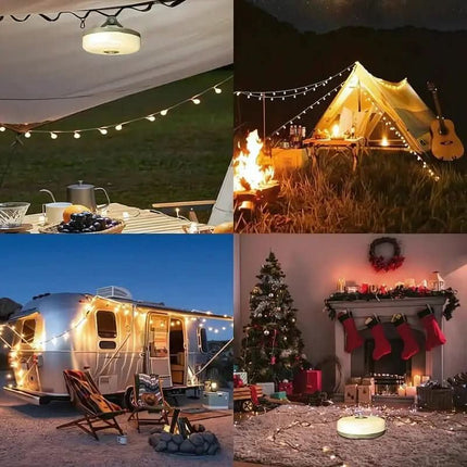 TrailLite | Retractable LED Camping Lights with Magnetic Backing | Versatile Illumination for Outdoor Adventures 5