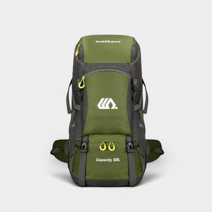 TrailPro | 50L Hiking Backpack with Breathable Back Support | Lightweight Camping Gear for Comfort and Organization 0