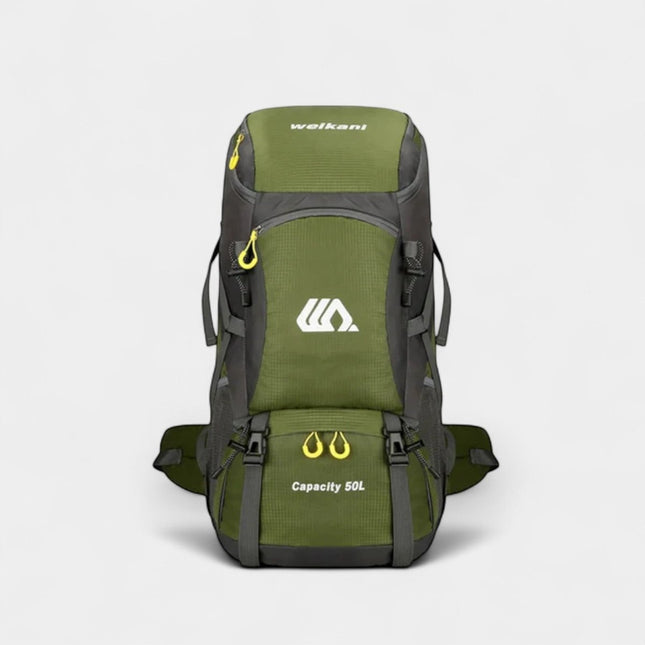 TrailPro | 50L Hiking Backpack with Breathable Back Support | Lightweight Camping Gear for Comfort and Organization 0