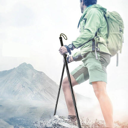 Trailforce | Multifunctional Hiking Stick with Integrated Survival Tools | Lightweight Trekking Pole for Outdoor Adventures 2