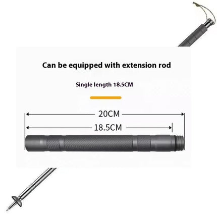 Trailforce | Multifunctional Hiking Stick with Integrated Survival Tools | Lightweight Trekking Pole for Outdoor Adventures 3