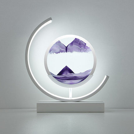 Tranquil Light | LED Table Lamp with Moving Sand Landscape for Relaxation and Cozy Atmosphere 12