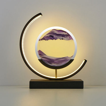 Tranquil Light | LED Table Lamp with Moving Sand Landscape for Relaxation and Cozy Atmosphere 14
