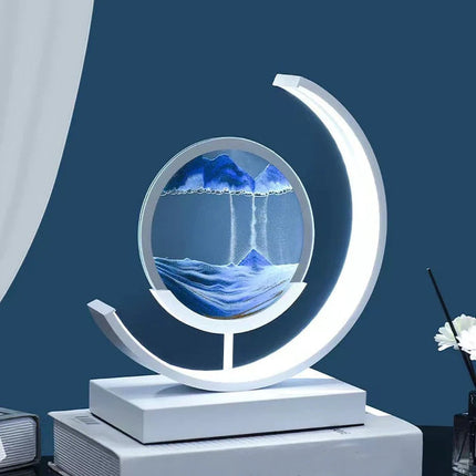 Tranquil Light | LED Table Lamp with Moving Sand Landscape for Relaxation and Cozy Atmosphere 2