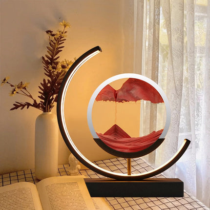 Tranquil Light | LED Table Lamp with Moving Sand Landscape for Relaxation and Cozy Atmosphere 3