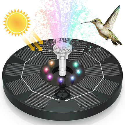 Tranquil Oasis | Solar-Powered Water Fountain with Adjustable Spray | Eco-Friendly Outdoor Decor 5
