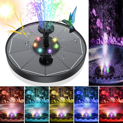 Tranquil Oasis | Solar-Powered Water Fountain with Adjustable Spray | Eco-Friendly Outdoor Decor 7
