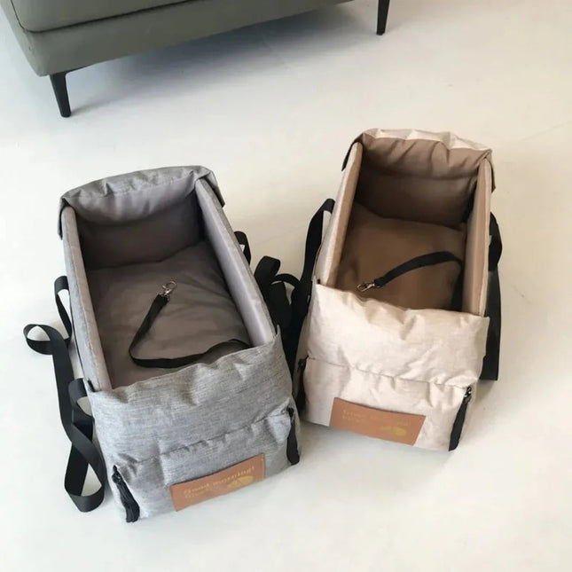 TravelBuddy | Pet Seat with Built-in Armrests for Safety and Comfort 1