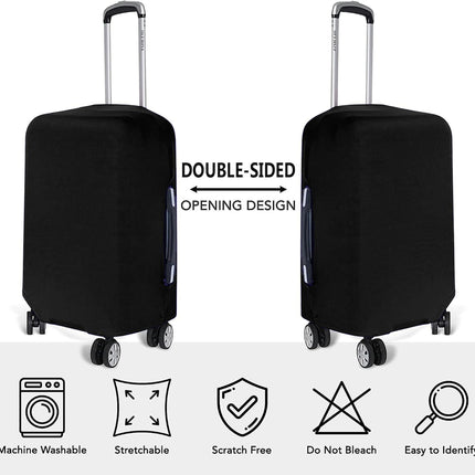 TravelGuard | 3-Piece Stretchable Luggage Cover Set with Anti-Tear Protection | Dustproof Design for Ultimate Suitcase Safety 4
