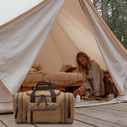TravelMate | Expandable Duffle Bag with Adjustable Capacity for Versatile Travel 5