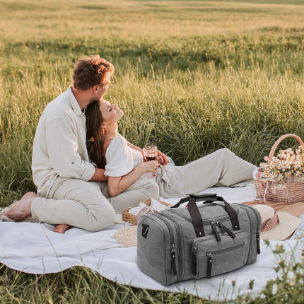 TravelMate | Expandable Duffle Bag with Adjustable Capacity for Versatile Travel 8