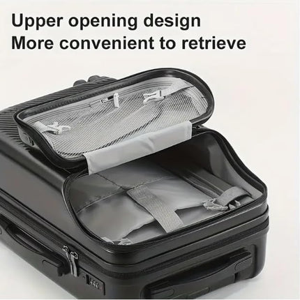 TravelMate | Hard Shell Carry-On with USB Ports & Cup Holder | TSA-Approved for Secure Travel 3