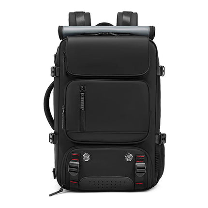 TravelMax | Waterproof Travel Backpack with USB Port & Shoe Compartment | Organized Design for Stress-Free Travel 0