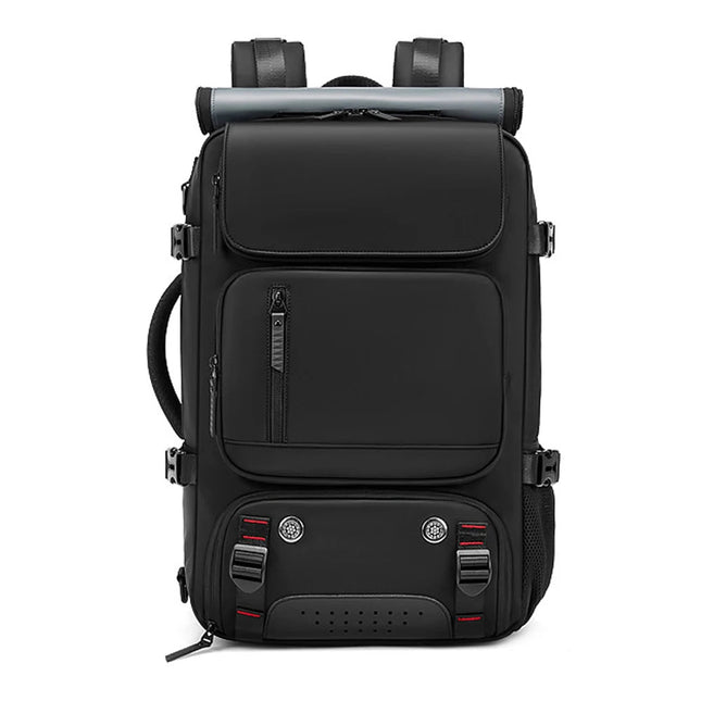TravelMax | Waterproof Travel Backpack with USB Port & Shoe Compartment | Organized Design for Stress-Free Travel 0