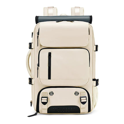 TravelMax | Waterproof Travel Backpack with USB Port & Shoe Compartment | Organized Design for Stress-Free Travel 12