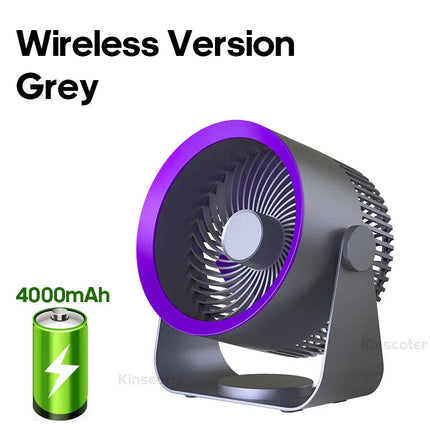 Travel Breeze | Portable Hand Held Fan with USB Power & Quiet Operation | Compact Personal Cooling Solution for On-the-Go Comfort 3