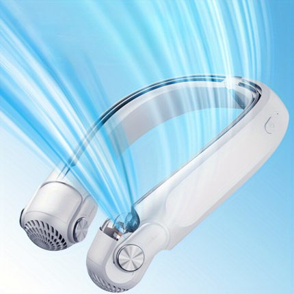 Travel Breeze | Portable Neck Fan with Dual Cooling Heads | Lightweight Design for Ultimate Comfort 2