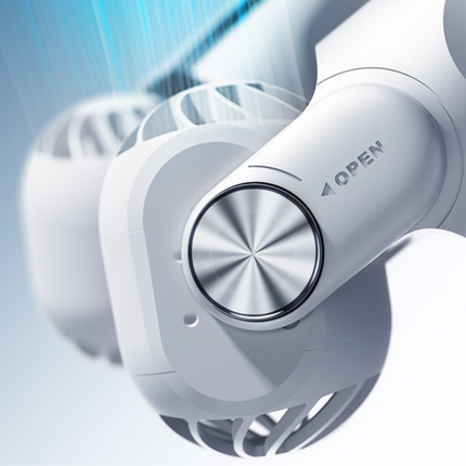 Travel Breeze | Portable Neck Fan with Dual Cooling Heads | Lightweight Design for Ultimate Comfort 8