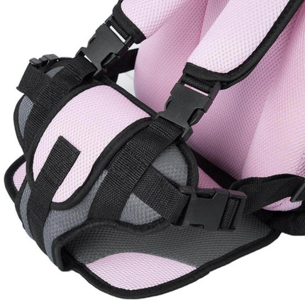 Travel Buddy | Portable Booster Car Seat with 5-Point Harness | Foldable Design for Easy Transport
