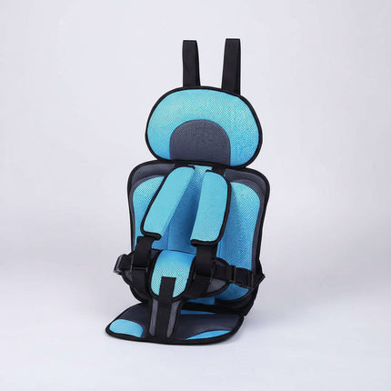 Travel Buddy | Portable Booster Car Seat with 5-Point Harness | Foldable Design for Easy Transport