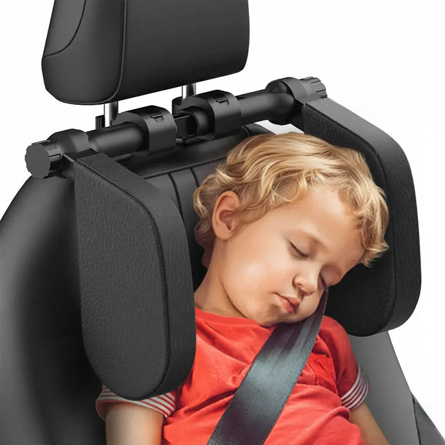 Travel Comfort | Adjustable Car Neck Pillow with Side Support | Enhanced Stability for Relaxed Journeys 0