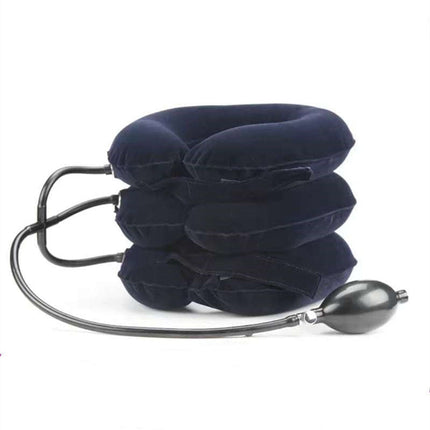 Travel Comfort | Inflatable Neck Pillow with 360° Support | Compact Design for Ultimate Relaxation 3