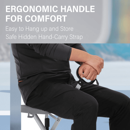 Travel Companion | Foldable Walking Stick with Seat & Adjustable Height | Lightweight Design for Outdoor Comfort 2