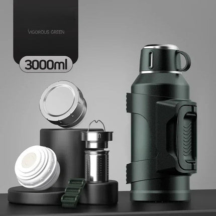 Travel Companion | Insulated Thermos Water Bottle with Durable Design | Keeps Drinks Hot & Cold for Hours 6