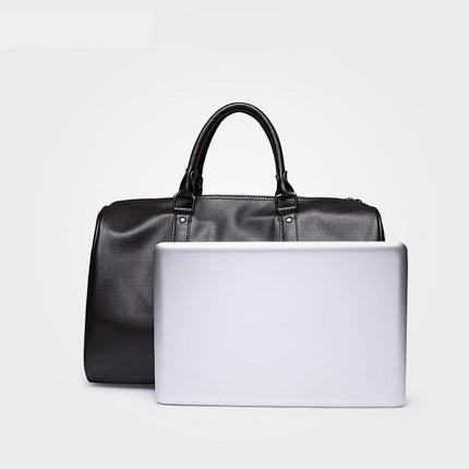 Travel Companion | Leather Duffel Bag with Spacious Design | Lightweight Carry-On for Comfortable Travel 2