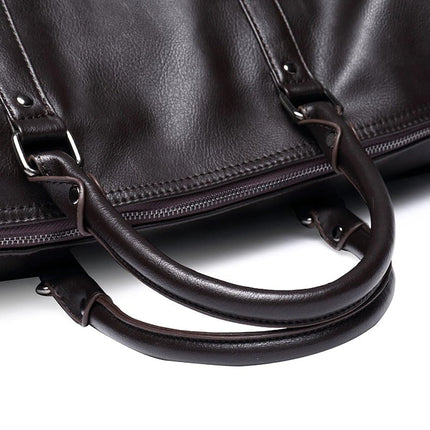 Travel Companion | Leather Duffel Bag with Spacious Design | Lightweight Carry-On for Comfortable Travel 4