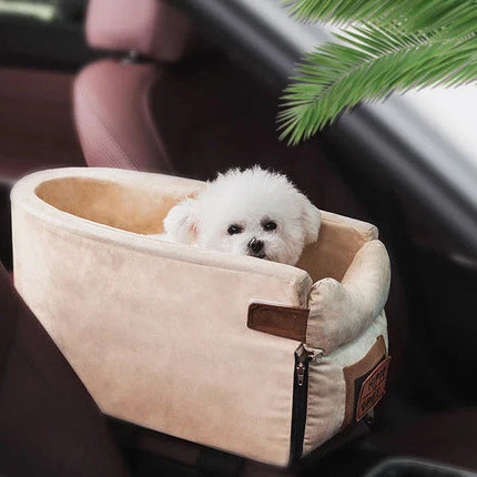 Travel Companion | Portable Dog Bed for Small Dogs with Anti-Slip Base | Cozy and Secure Travel Solution 0